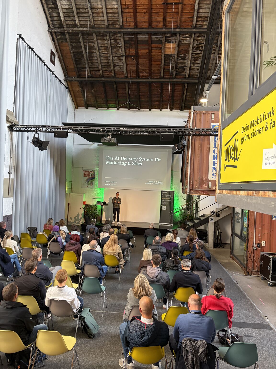 Brixon AI Conference in Freiburg – Foto aus dem Beitrag von Michael Kreuzpeintner