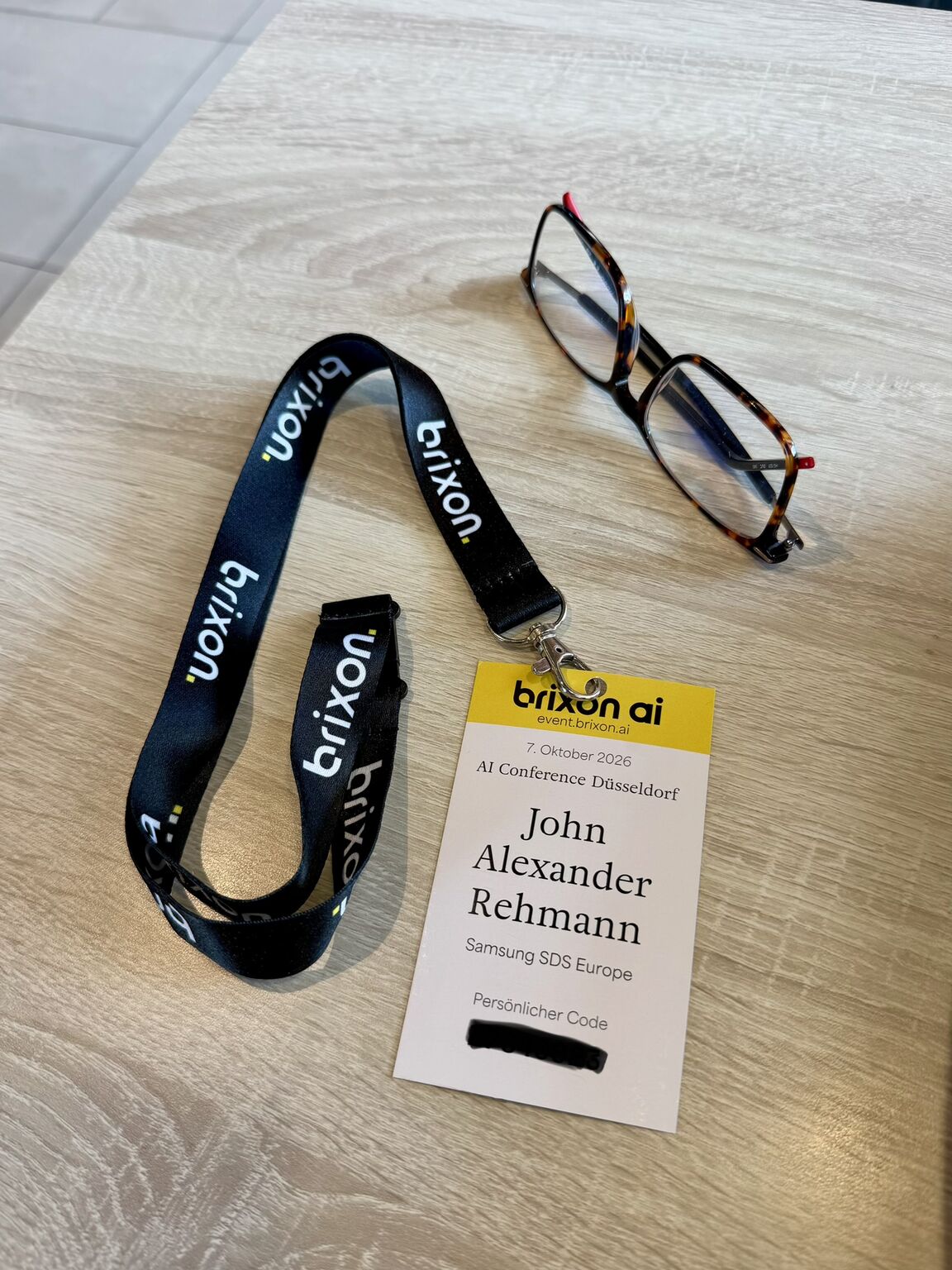 Brixon AI Conference in Düsseldorf – Foto aus dem Beitrag von John Alexander Rehmann