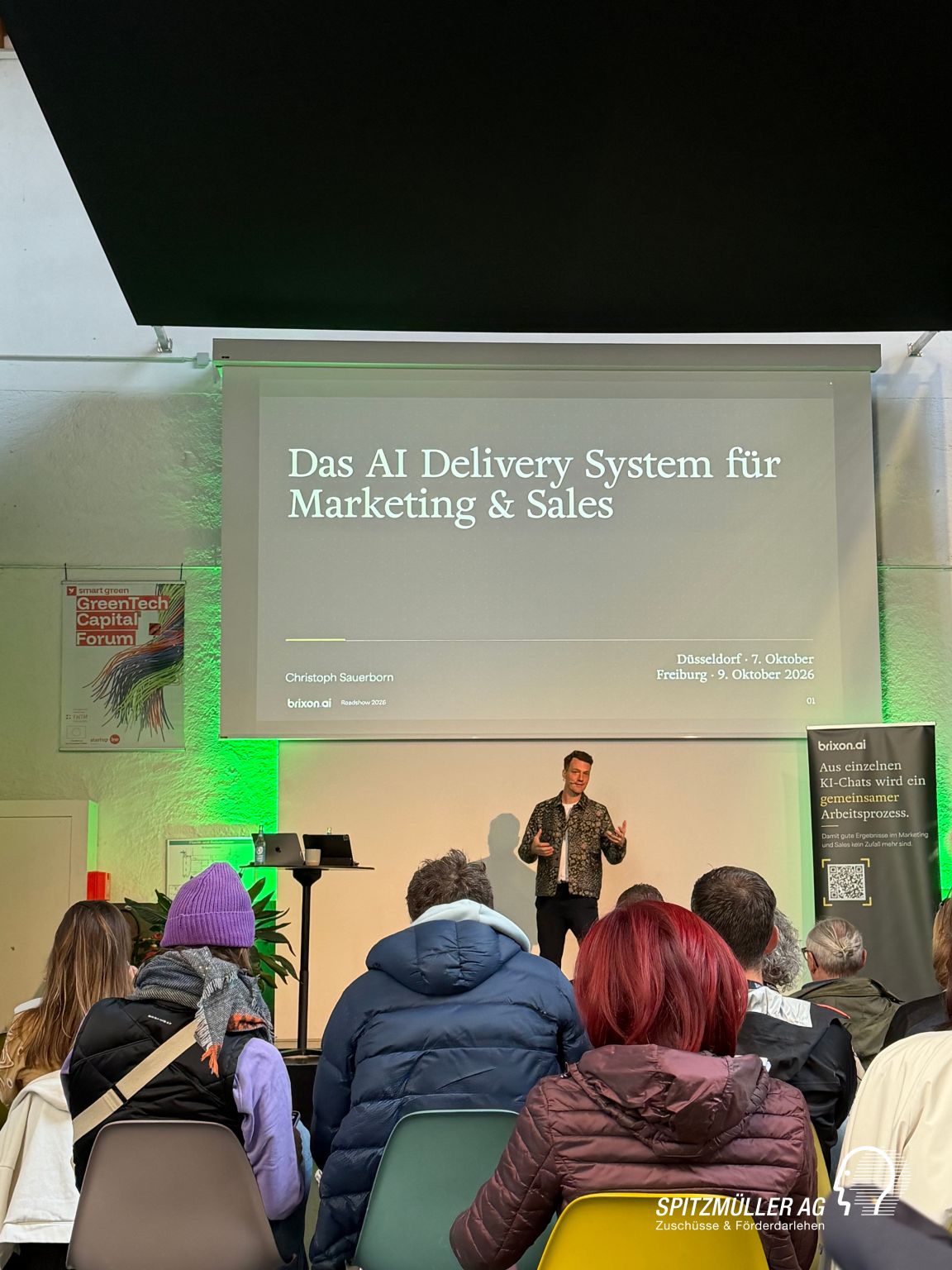 Brixon AI Conference in Freiburg – Foto aus dem Beitrag von Spitzmüller AG